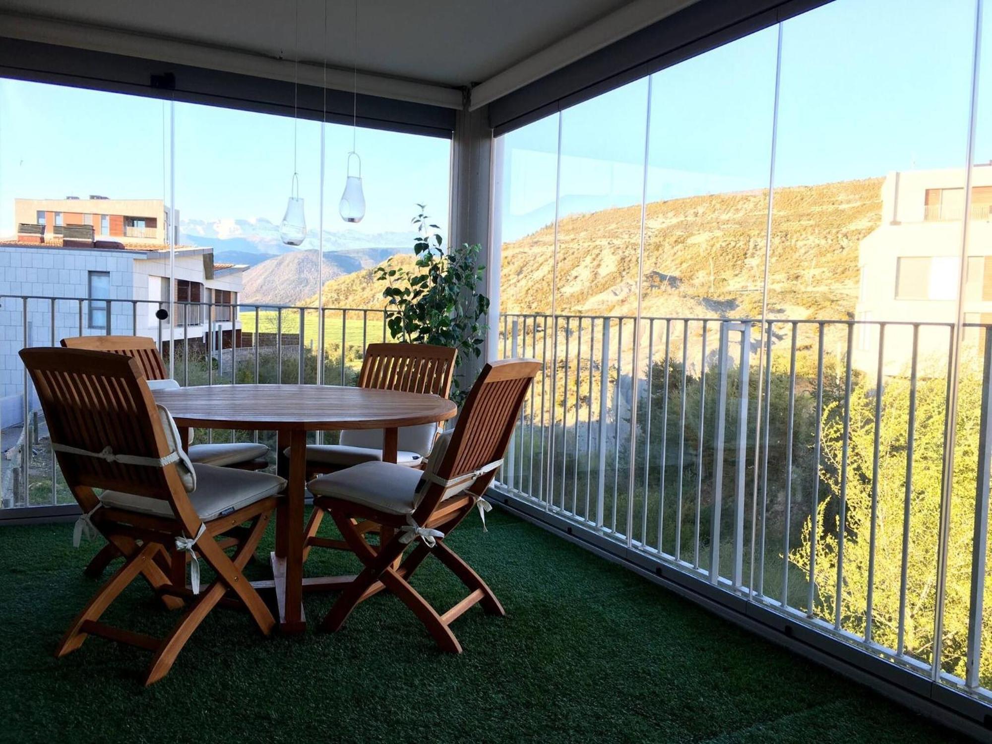 Coqueto Apto Con Vistas En Las Margas Golf N001 Sabiñánigo Exterior foto